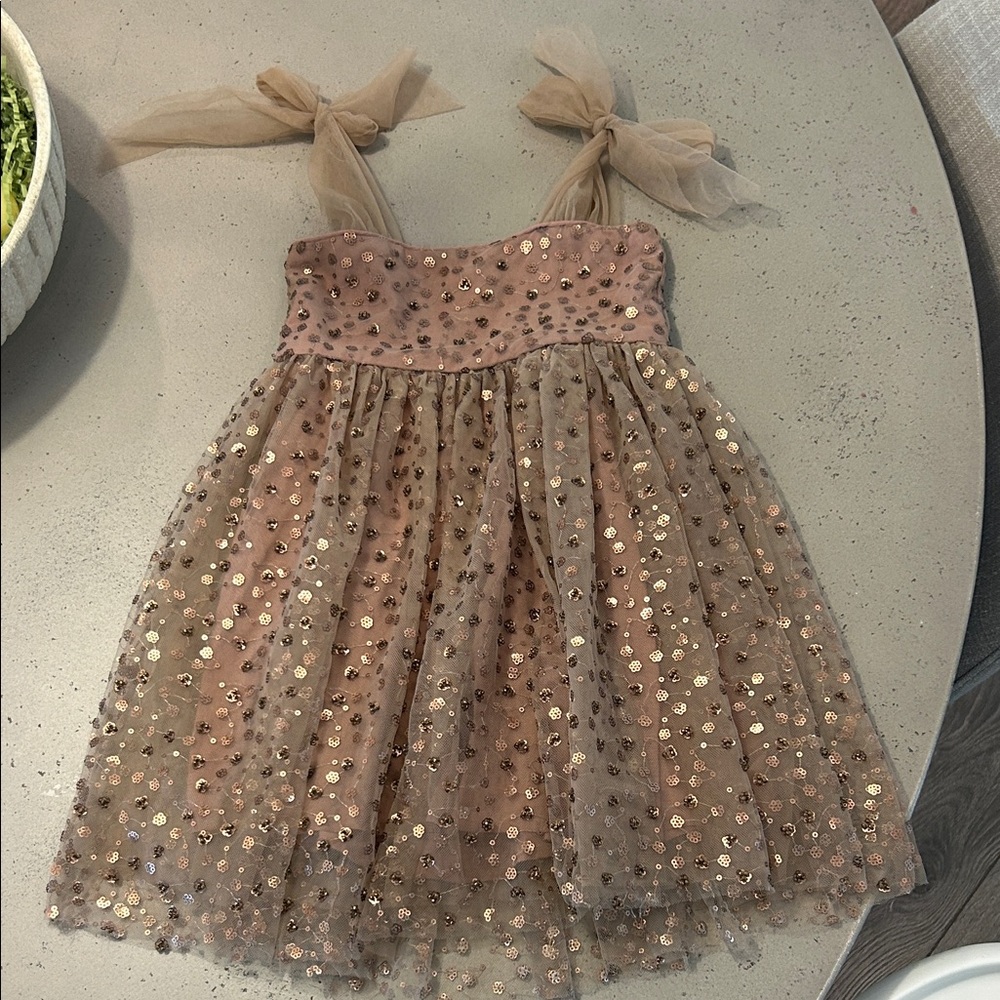Noralee Sparkling Sequin Kids Dress